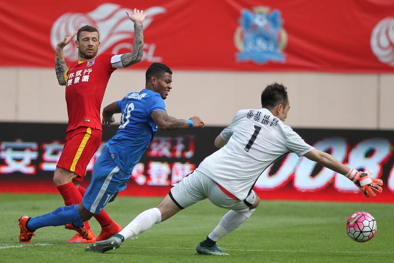 天津天海不敌广州富力掉队保级悬念